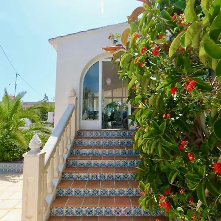 Calalga сasa Frente A La Playa Con Piscina Privada Prázdninový dům Calpe
